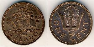 1 Cent Barbados Bronze 