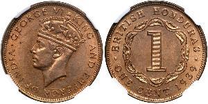 1 Cent British Honduras (1862-1981) Bronze George VI (1895-1952)