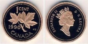 1 Cent Canada Bronze Elizabeth II (1926-2022)