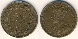 1 Cent Canada Bronze George V of the United Kingdom (1865-1936)