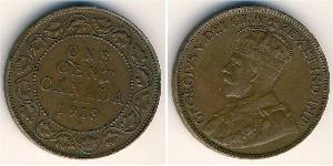 1 Cent Canada Bronze George V of the United Kingdom (1865-1936)