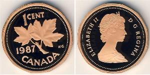 1 Cent Canada Bronze Elizabeth II (1926-2022)