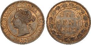 1 Cent Canada Bronze Victoria (1819 - 1901)