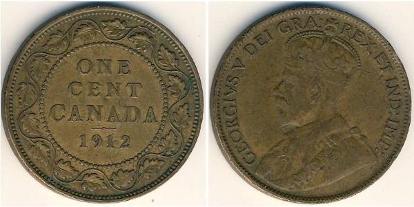 1 Cent Canada Bronze George V (1865-1936)