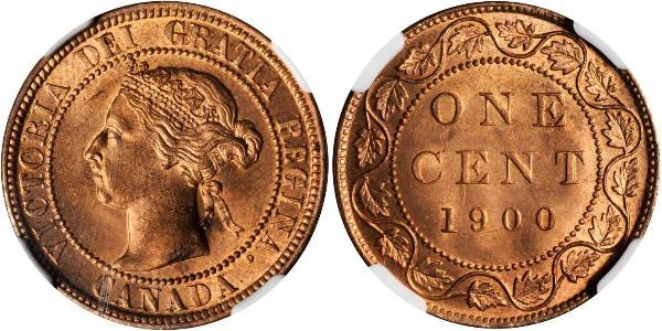 1 Cent Canada Bronze Victoria (1819 - 1901)