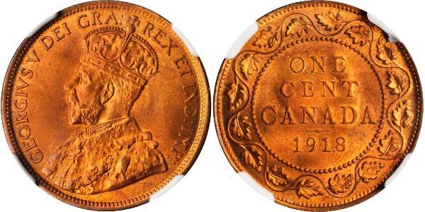 1 Cent Canada Bronze George V of the United Kingdom (1865-1936)