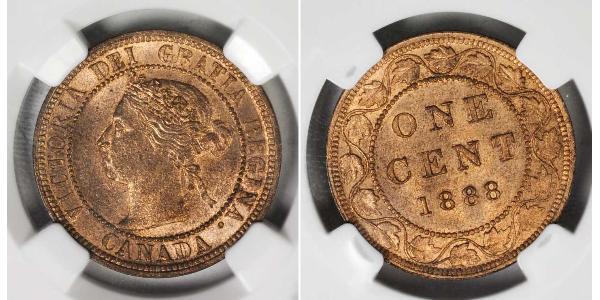 1 Cent Canada Bronze Victoria (1819 - 1901)