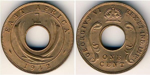 1 Cent East Africa Bronze 