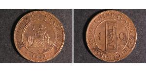 1 Cent French Indochina (1887-1954) Bronze 