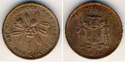 1 Cent Jamayica (1962 - ) Bronze 