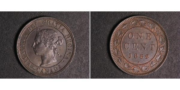 1 Cent Kanada Bronze Victoria (1819 - 1901)