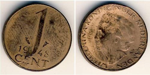 1 Cent Kingdom of the Netherlands (1815 - ) Bronze 