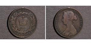 1 Cent Neufundland und Labrador Bronze Victoria (1819 - 1901)