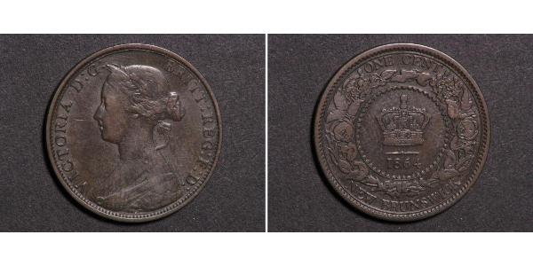 1 Cent Neufundland und Labrador Bronze Victoria (1819 - 1901)