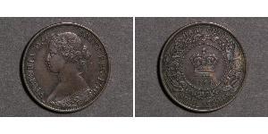 1 Cent Newfoundland and Labrador Bronze Victoria (1819 - 1901)