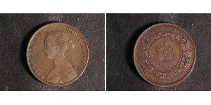 1 Cent Newfoundland and Labrador Bronze Victoria (1819 - 1901)