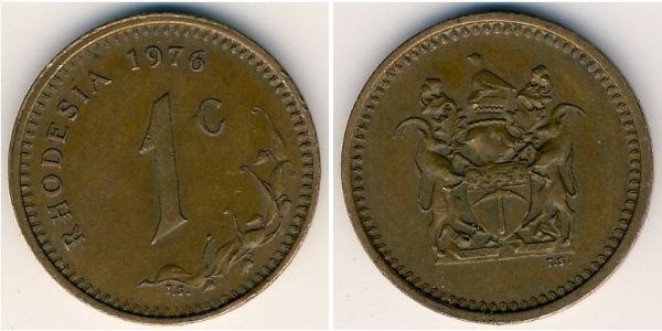 1 Cent Rhodesien (1965 - 1979) Bronze 