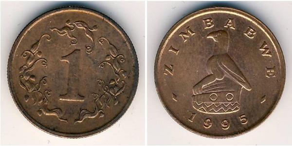 1 Cent Simbabwe (1980 - ) Bronze 