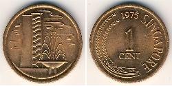 1 Cent Singapour Bronze 