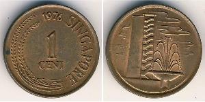 1 Cent Singapur Bronze 