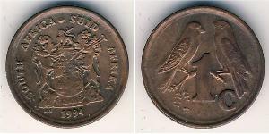 1 Cent South Africa Bronze 