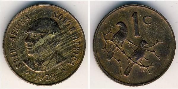 1 Cent South Africa Bronze 