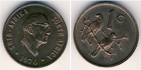 1 Cent South Africa Bronze 