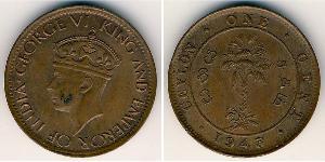 1 Cent Sri Lanka Bronze Georg VI (1895-1952)
