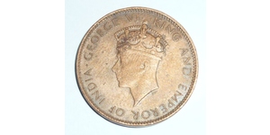 1 Cent Sri Lanka Bronze Georg VI (1895-1952)