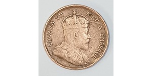 1 Cent Straits Settlements (1826 - 1946) Bronze Edward VII (1841-1910)