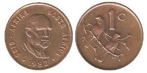 1 Cent Südafrika Bronze 