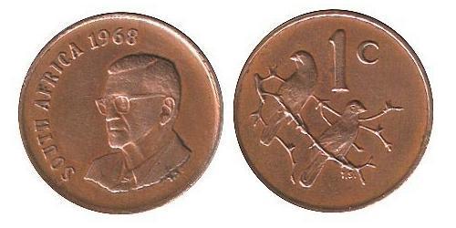 1 Cent Südafrika Bronze 