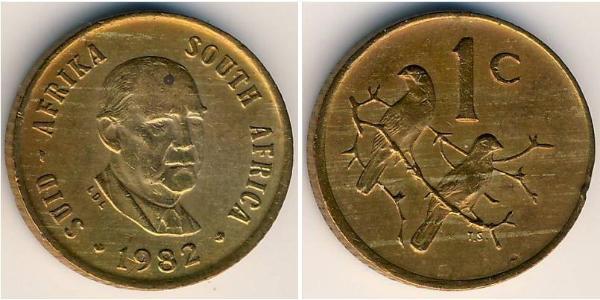 1 Cent Südafrika Bronze 