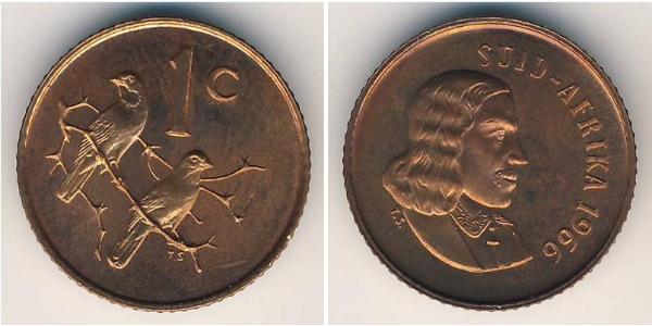 1 Cent Südafrika Bronze 