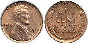 1 Cent USA (1776 - ) Bronze Abraham Lincoln (1809-1865)