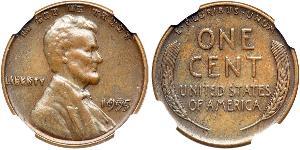 1 Cent USA (1776 - ) Bronze Abraham Lincoln (1809-1865)