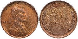 1 Cent USA (1776 - ) Bronze Abraham Lincoln (1809-1865)