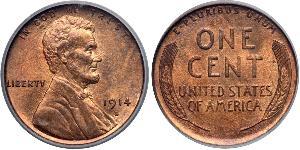 1 Cent USA (1776 - ) Bronze Abraham Lincoln (1809-1865)