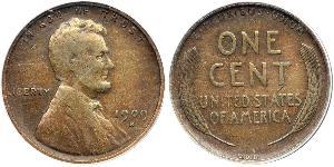 1 Cent USA (1776 - ) Bronze Abraham Lincoln (1809-1865)