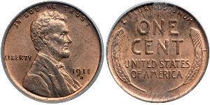 1 Cent USA (1776 - ) Bronze Abraham Lincoln (1809-1865)