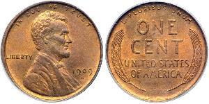 1 Cent USA (1776 - ) Bronze Abraham Lincoln (1809-1865)