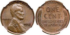 1 Cent USA (1776 - ) Bronze Abraham Lincoln (1809-1865)