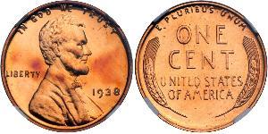 1 Cent USA (1776 - ) Bronze Abraham Lincoln (1809-1865)