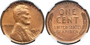 1 Cent USA (1776 - ) Bronze Abraham Lincoln (1809-1865)