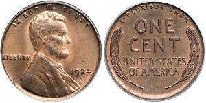1 Cent USA (1776 - ) Bronze Abraham Lincoln (1809-1865)