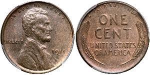 1 Cent USA (1776 - ) Bronze Abraham Lincoln (1809-1865)