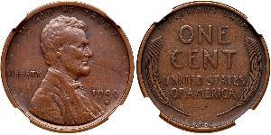 1 Cent USA (1776 - ) Bronze Abraham Lincoln (1809-1865)