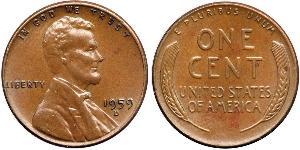 1 Cent USA (1776 - ) Bronze Abraham Lincoln (1809-1865)