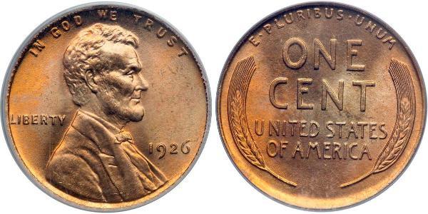 1 Cent USA (1776 - ) Bronze Abraham Lincoln (1809-1865)