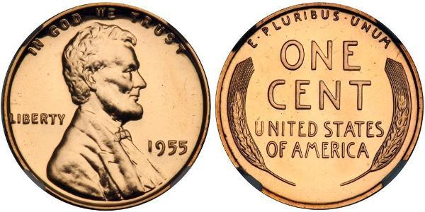 1 Cent USA (1776 - ) Bronze Abraham Lincoln (1809-1865)